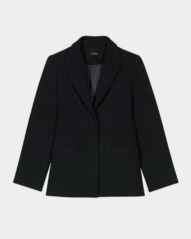 Vichard Tailored Single-Breasted Blazer